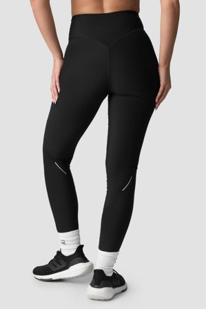 Essential Thermal V-shape Tights Wmn Black