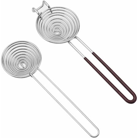 Æggedeler 2 stk. Æggeseparator, rustfrit stål æggehvideseperator med skål