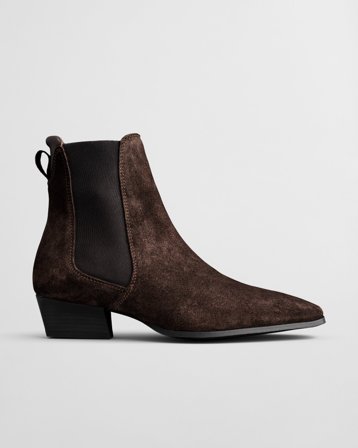 GANT Damen Bassotte Stiefel aus Veloursleder (38)