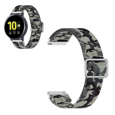22mm nylon watch band for Huawei and Samsung watch - Camouflage Grey