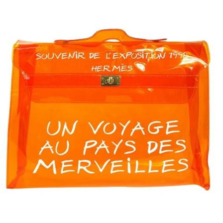 Hermès Vintage - Vintage Väskor - Orange - Dam - Storlek: One Size, Dam, Storlek: ONE SIZE