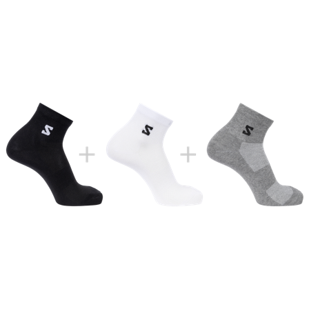 Salomon - Strømper Strømper Everyday Lite Quarter 3-p