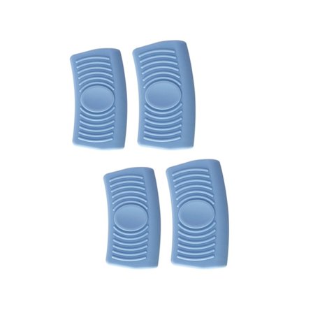 Silikoninen Avustava Kahvanpidike Lämpöeristetty Kuuma Kattilan Kahvan Peitehiha Kahva Valurautaisille Wokieille, Pannuille, Grillauslevyille, 