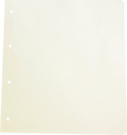 Blankoblad med 4 huller 10 stk.
