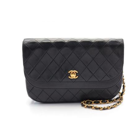 Chanel Vintage, Pre-owned Crossbody Bag Zwart, Dames, Maat:ONE Size