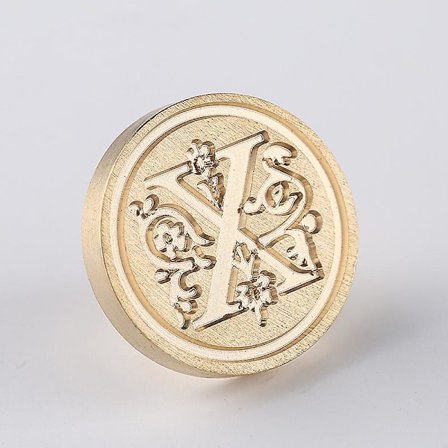 Elite messing retro alfabet initialer voksforseglingsstempel 26 bokstaver A-z voksforseglingsstempel for postdekorasjon DIY-kortlaging