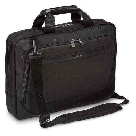 Targus 14-15.6"" CitySmart Slimline Topload Laptop Case - Black/Grey