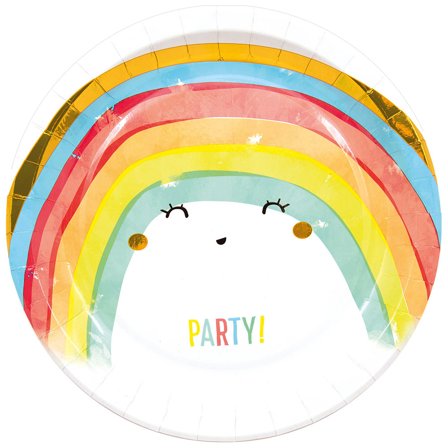 Rainbow Party Pahvilautaset