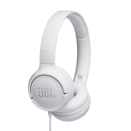 JBL - Hodetelefoner on & over-ear JBLT500WHT Hvit