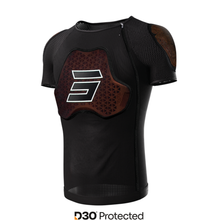 Beskyttelsestrøye Shot Race D30 Svart XS