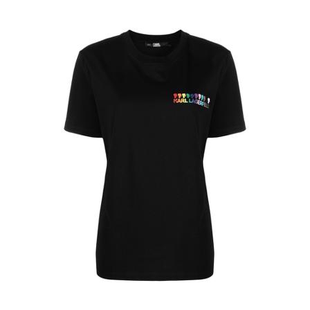 Karl Lagerfeld - T-shirts - Svart - Herr - Storlek: S, Herr, Storlek: S