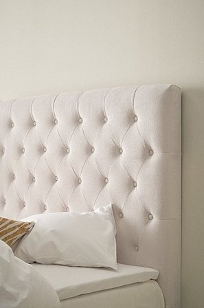 Jotex - Sängynpääty 120 Cm Luonnonvalkoinen Luonnonvalkoinen - SKENE - Osta Sängynpäädyt Jotex