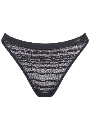 Sloggi FREE Evolve String Lace Underkläder Dam Svart 1