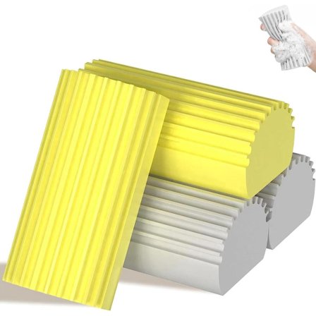 stk - Rengjøringssvamp - Magisk svamp - Støvsvamp - Kjøkkensvamp - Rengjøringsbørste