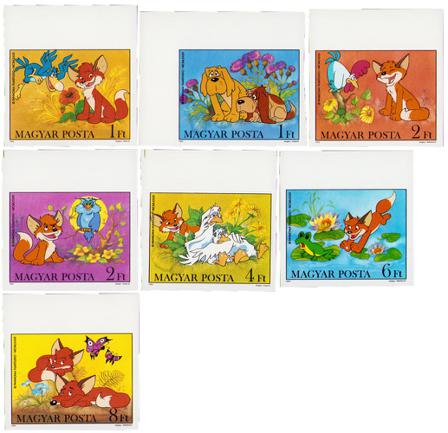 Ungarn 1982 - MICHEL 3580b-3586B - Postfrisk