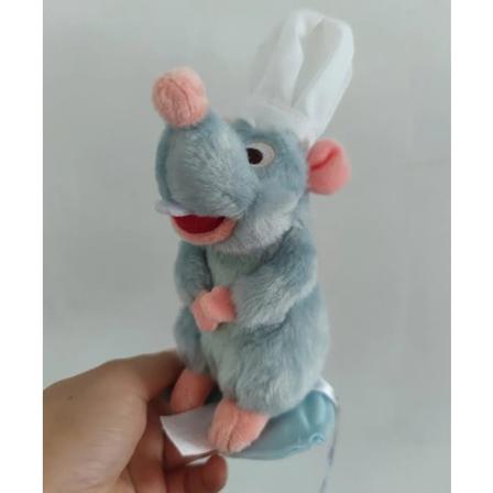 16cm Ratatouille Kongen Sittende Skuldermagnet Plussj Lekefigur Remy Mus Dukke Gave