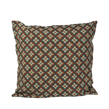 Ceannis C/c 50x50 Clover Brown Kuddar Unisex Brun
