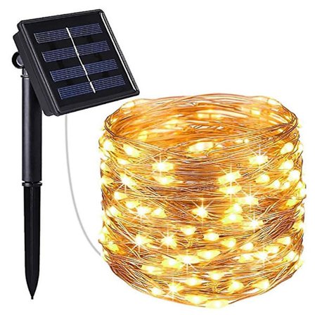 Ulkoilma Solar-valoketju 10m 20m IP65 100led 200led