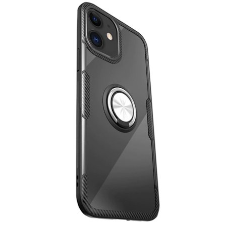 iPhone 12 - LEMAN Skal med Ringhållare