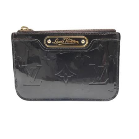 Louis Vuitton Vintage Pre-owned Læder punge Sort, unisex Vintage Accessories, Størrelse: ONE Size