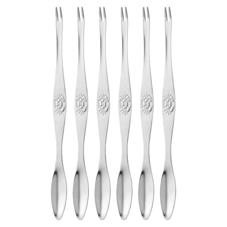 Dorre Skai skalldyrsgaffel 18,5 cm, rustfritt stål