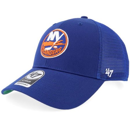 47 Brand - NHL Blå trucker Keps - New York Islanders NHL Branson MVP Royal Trucker @ Hatstore