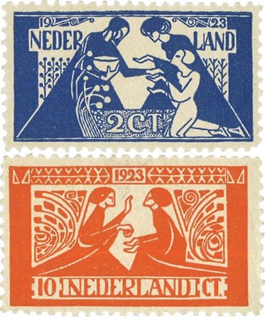 Holland 1923 - NVPH 134-135 - Postfrisk