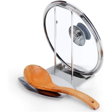 Tuki kansi lusikka haarukat veitset lasta ruostumaton teräs kansi pidike lusikka pidike keittiötarvikkeet