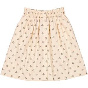 Kids - MarMar Copenhagen Floral Skirt Beige 116 cm - Skirts - 116 cm - Beige - Mädchen