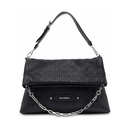 Karl Lagerfeld, Shoulder Bags Czarny, Kobieta, Rozmiar: ONE Size