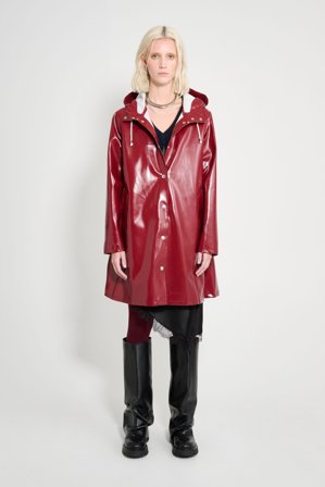 Mosebacke Opal Raincoat Burgundy