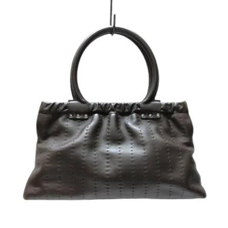 Salvatore Ferragamo Pre-owned, Pre-owned Leather Handbag Bruin, Dames, Maat:ONE Size