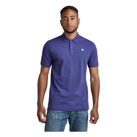 G-star Polo Gs Dunda Slim Fit , Blauw , Heren , Maat: S