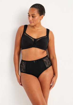 Cellbes of Sweden - Foranlukket blød bh i sort til damer i størrelse 85E