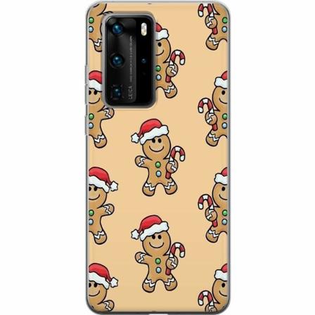 Huawei P40 Pro Genomskinligt Skal Christmas
