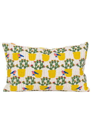 A World of Craft Fig Cactus Kuddfodral 30X50 cm Kuddar Grön