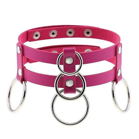 Punk Goth Kvinnors Halsband Flicka Harajuku Streetwear (stil,12)