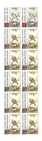 Frankrig 1989 - Røde Kors frimærkehæfte YT 2038