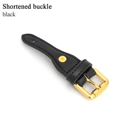 Veskestropper Skulderreim SVART FORKORTET SPENNE FORKORTET