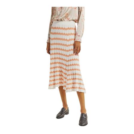 By Malina Midi Skirts Hvid, Dame