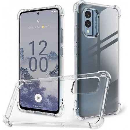 Nokia C32 stødabsorberende silikonetui Shockr