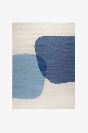 InHouse Group - Ullmatta Milio - Sininen - Villamatot - 200X290 - - Homeroom