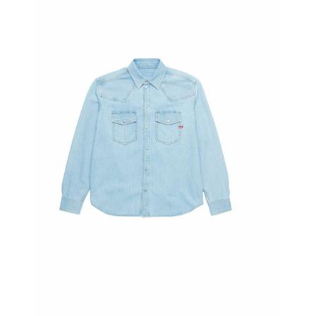 Diesel Denim Shirts Blå, Herre Skjorter