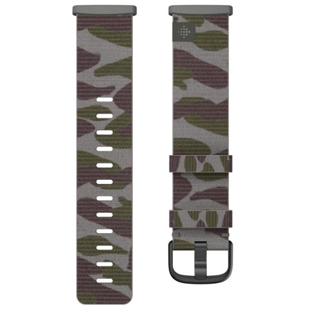 Fitbit Versa 3/Sense Woven Band electronic accessories Green L