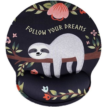 Ergonomisk musematte for datamus, musematte for hjemmekontor, bærbar PC, gaming