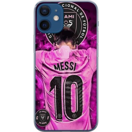 Kompatibelt Mobilskal till Apple Apple iPhone 12 Lionel Messi (Inter Miami CF)