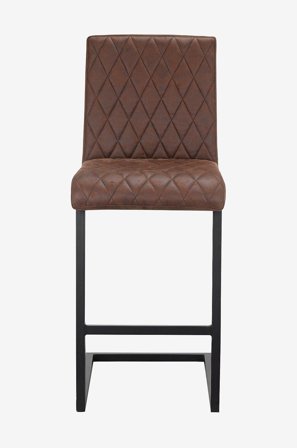 Loft24 - Spisebordsstol WANDA, 2-pak - Brun - Stole - Fra Homeroom