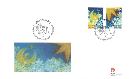 Grønland - Jul 2007 - Førstedagskuvert