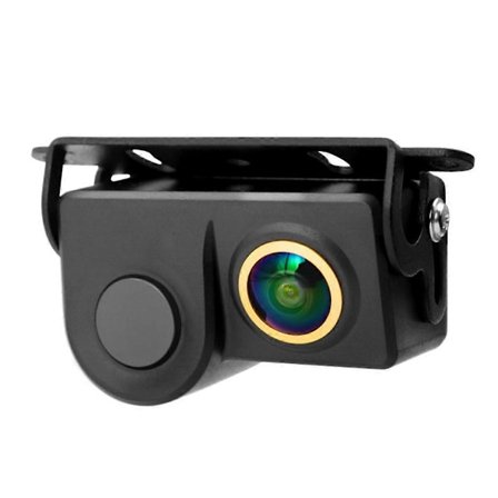 HD Bil Ryggekamera 2 i 1 Parkeringsradar Detektor Sensor