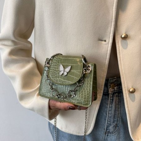 Ketju Laukut Kainalon käsilaukku VIHREÄ